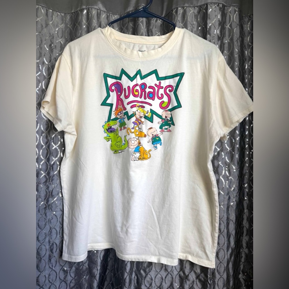 Nickelodeon Rugrats Graphic T-Shirt - Cream Size XL